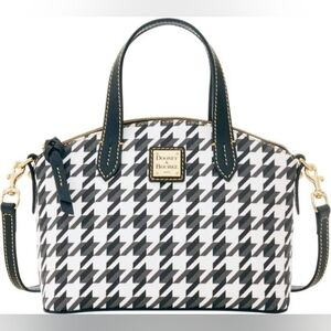 Dooney & Bourke Black and White Satchel